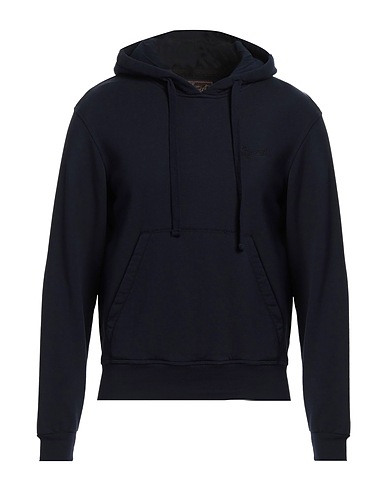 STEWART Hooded track jacket  Midnight blue 100% Cotton
