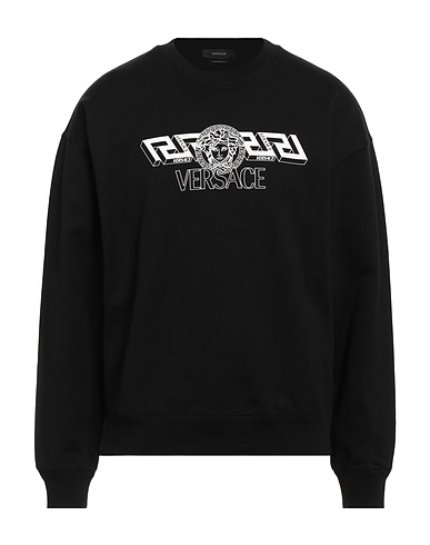 VERSACE Sweatshirt Black 100% Cotton