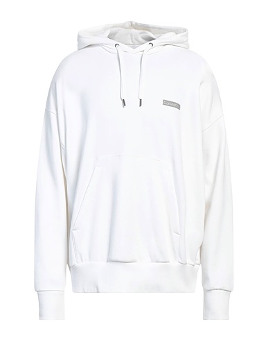 CALVIN KLEIN Hoodie Weiß 100% Baumwolle