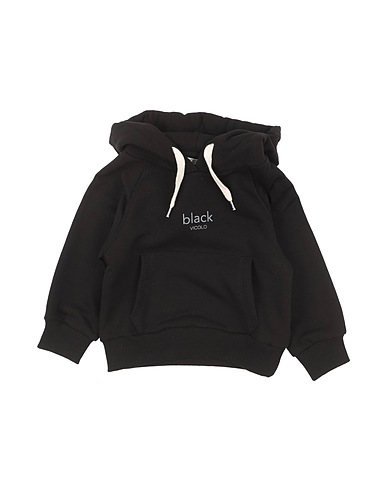 VICOLO Sweatshirt Black 70% Cotton, 30% Polyester