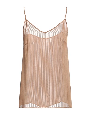 MARCO DE VINCENZO Camisole Brown 100% Polyamide