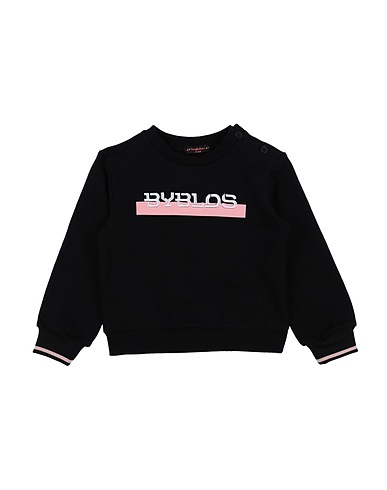 BYBLOS Sweatshirt Schwarz 95% Baumwolle, 5% Elastan