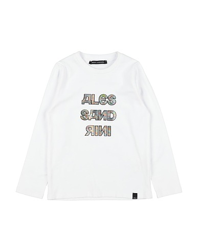 DANIELE ALESSANDRINI T-shirt Bianco 95% Cotone, 5% Elastan