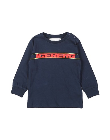 ICEBERG T-shirt Midnight blue 100% Cotton
