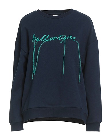 BALLANTYNE Sweatshirt Midnight blue 100% Cotton