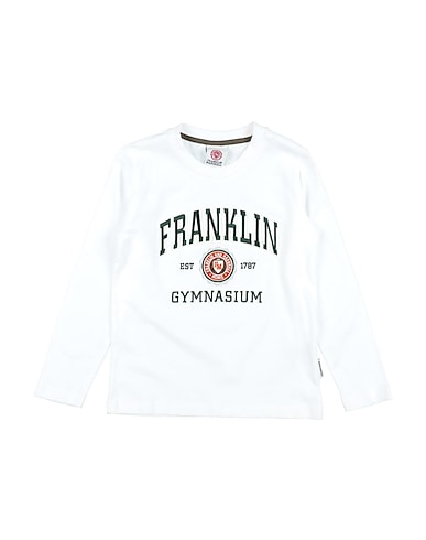 FRANKLIN & MARSHALL T-shirt Bianco 100% Cotone
