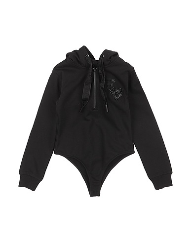 FUN & FUN TOPWEAR Black 95% Cotton, 5% Elastane