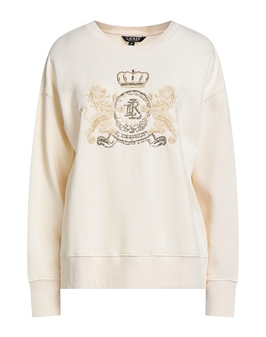 LAUREN RALPH LAUREN Sweatshirt Cream 80% Cotton, 20% Polyester