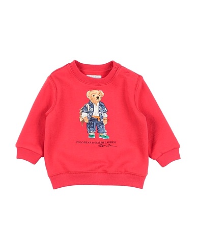 POLO RALPH LAUREN Sweatshirt Polo Bear Fleece Sweatshirt
 Coral 60% Cotton, 40% Polyester