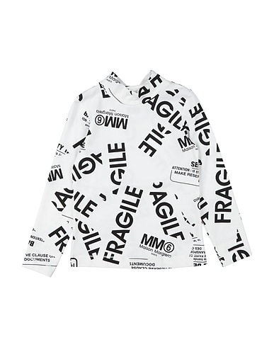 MM6 MAISON MARGIELA T-shirt Bianco 90% Cotone, 10% Elastan