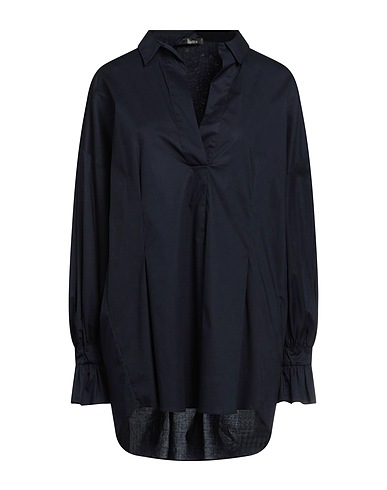 HANITA Top Midnight blue 97% Cotton, 3% Elastane