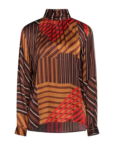 CALIBAN Top Brown 100% Viscose