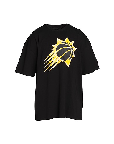 NEW ERA T-shirt NBA INFILL LOGO OS TEE
 Black 100% Cotton