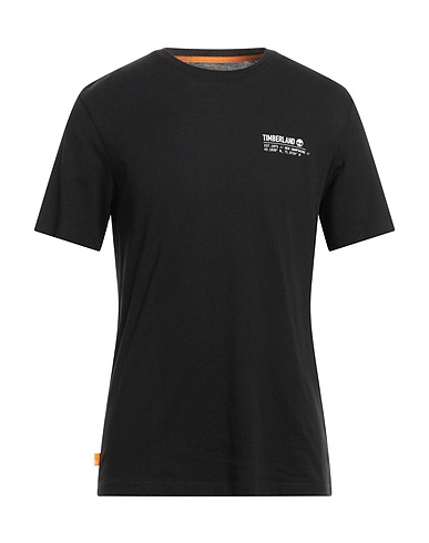 TIMBERLAND T-shirt Nero 51% Lyocell, 49% Cotone, Tencel™, Refibra™