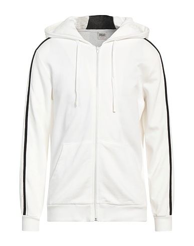 EVERLAST Hooded sweatshirt White 100% Cotton, Elastane