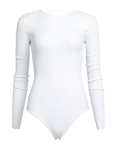 EVANGELIE SMYRNIOTAKI x AMOTEA TOPWEAR Bianco 70% Viscosa, 30% Poliestere