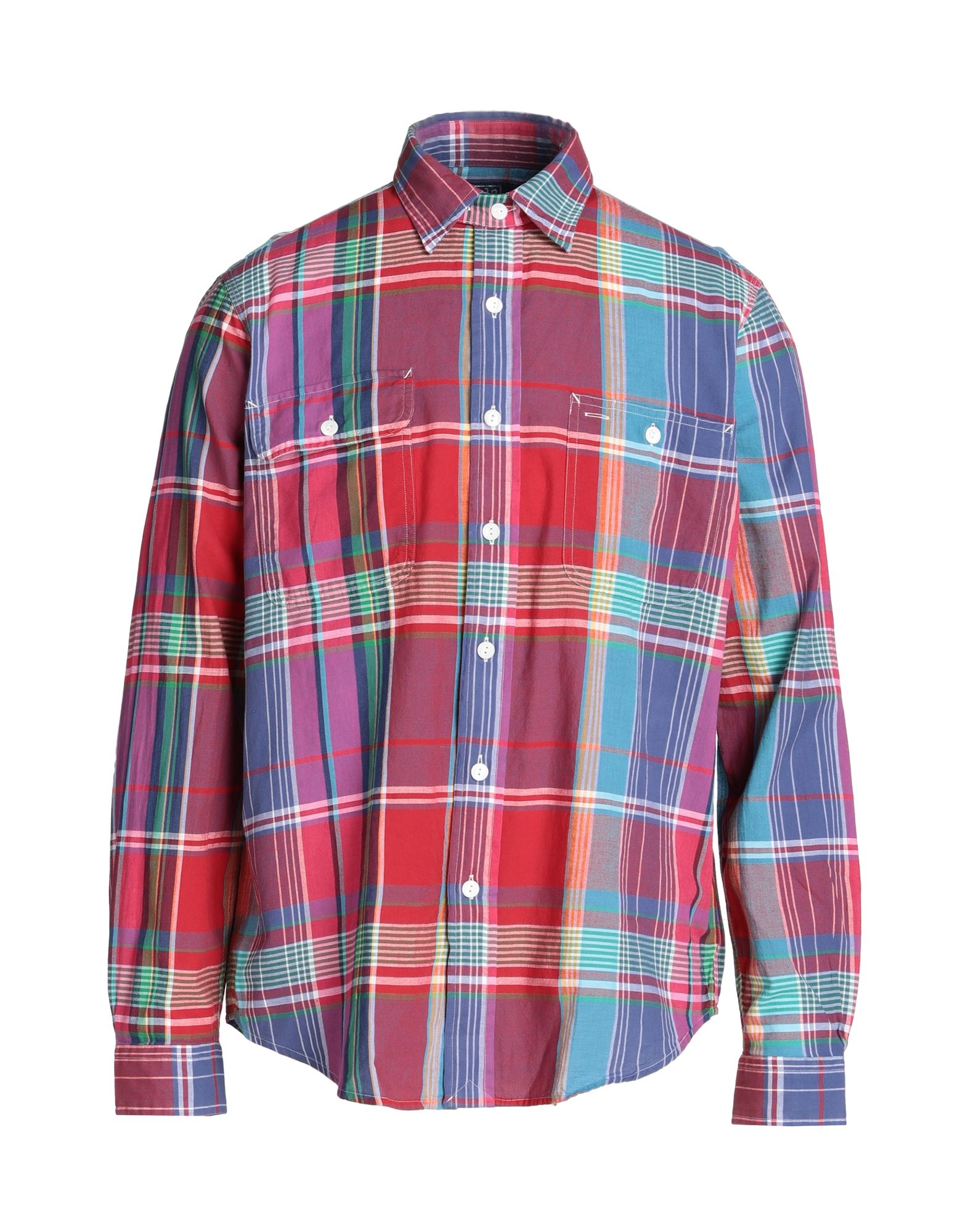 POLO RALPH LAUREN | Red Men's Checked Shirt | YOOX POLO RALPH LAUREN | Red Men's Checked Shirt | YOOX