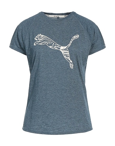 PUMA T-Shirt Taubenblau 65% Polyester, 35% Baumwolle