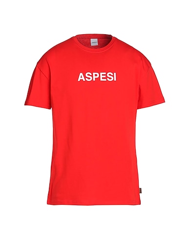 ASPESI T-shirt Red 100% Cotton