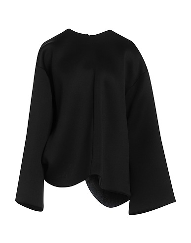 NINA RICCI Top Black 85% Polyester, 15% Elastane