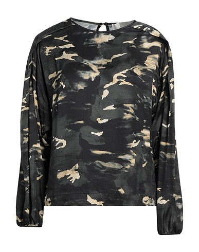 8PM Top Charcoal 100% Viscose