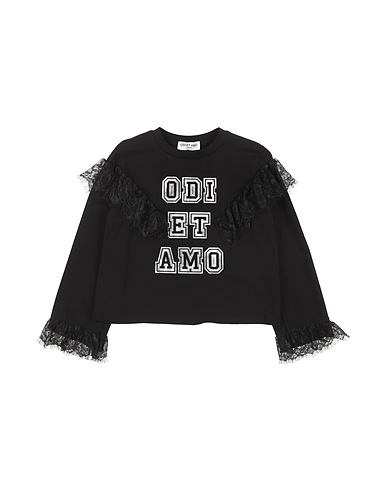 ODI ET AMO T-shirt Nero 95% Cotone, 5% Elastan