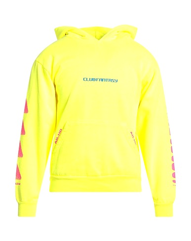 CLUB FANTASY Felpa Giallo 100% Cotone