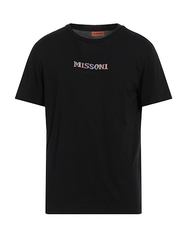 MISSONI T-shirt Black 100% Cotton