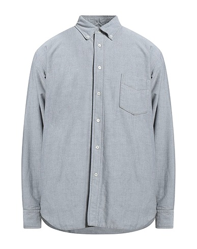 ASPESI Solid color shirt Grey 100% Cotton