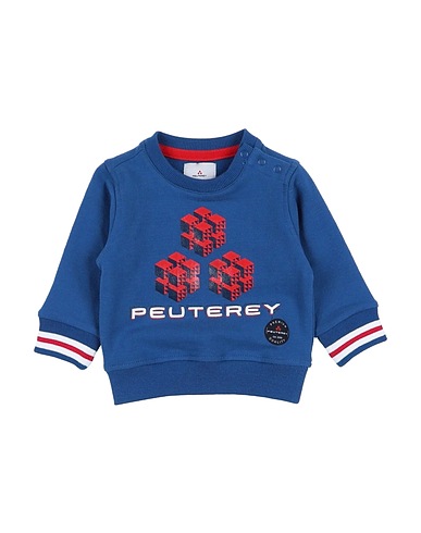 PEUTEREY Sweatshirt Blue 93% Cotton, 7% Elastane