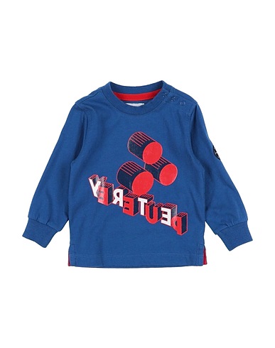 PEUTEREY T-shirt Blue 100% Cotton