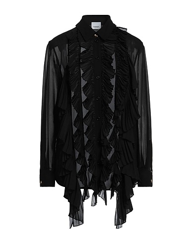 BURBERRY シルクシャツ＆ブラウス ブラック シルク 100%