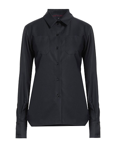 MARTIN GRANT Camicie e bluse tinta unita Blu notte 100% Cotone
