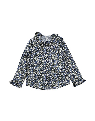 IL GUFO Patterned shirts & blouses Black 100% Cotton