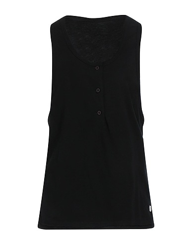 FRANKIE MORELLO Canotta Nero 100% Cotone
