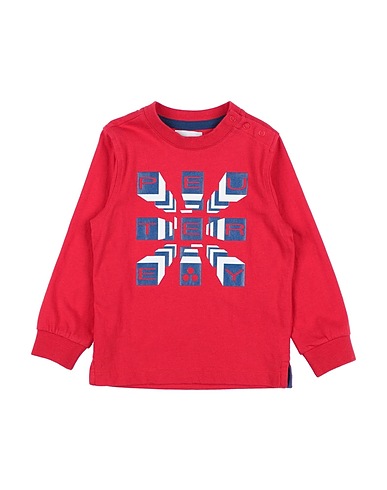 PEUTEREY T-shirt Rosso 100% Cotone