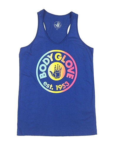 BODY GLOVE T-shirt Blue 100% Cotton