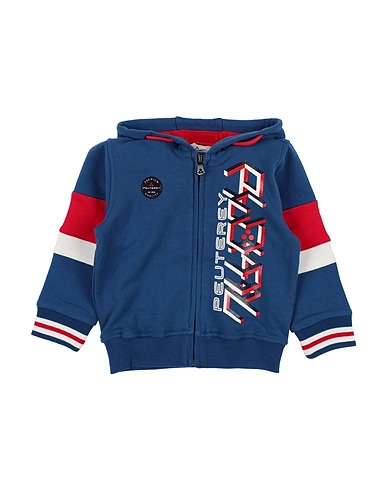 PEUTEREY Felpa Blu 93% Cotone, 7% Elastan