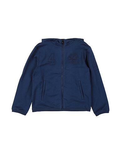 LA MARTINA Felpa Blu notte 100% Cotone, Elastan