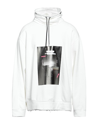 ISABEL BENENATO Sweatshirt White 86% Cotton, 14% Polyester