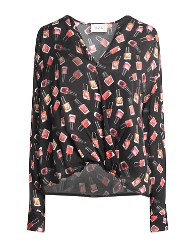 VICOLO Top Black 100% Viscose