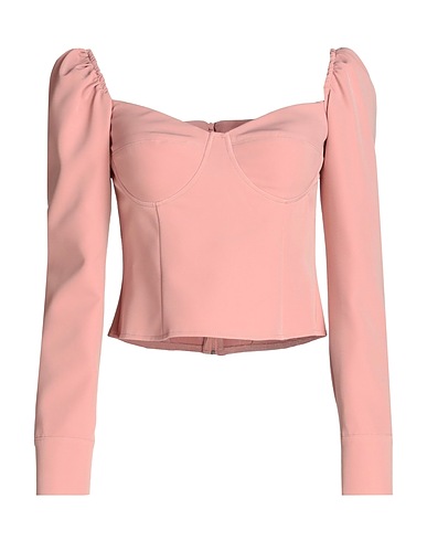 VALERIA MAZZA Top Rosa 89% Poliestere, 11% Elastan