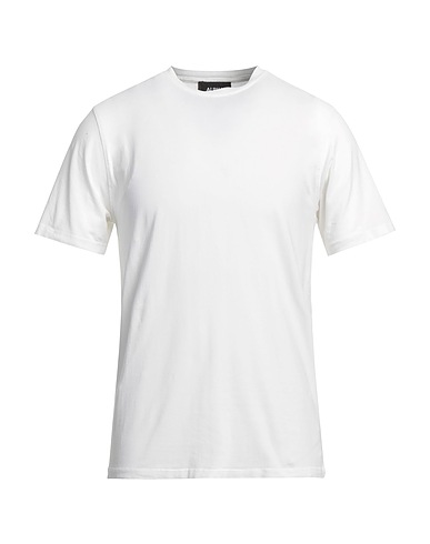 ALPHA STUDIO Basic T-Shirt Weiß 98% Baumwolle, 2% Elastan