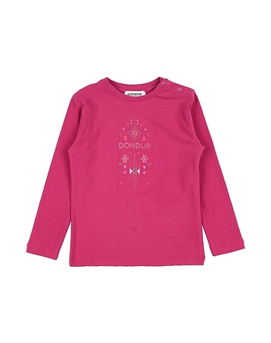 DONDUP T-shirt Magenta 94% Cotton, 6% Elastane