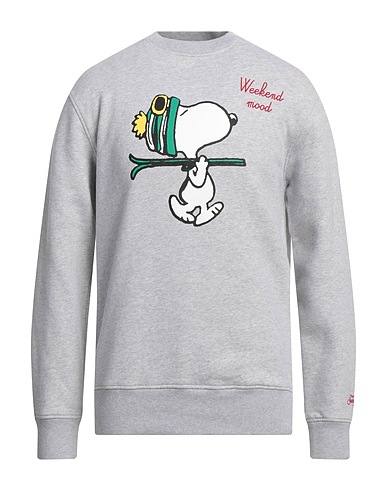 MC2 SAINT BARTH Sweatshirt Light grey 100% Cotton