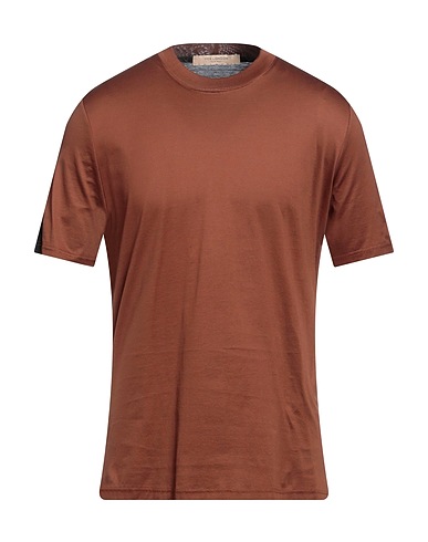 YES LONDON T-shirt Brown 100% Cotton