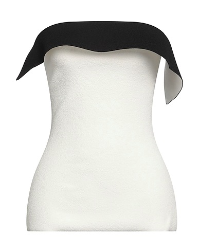 PROENZA SCHOULER Top White 61% Viscose, 22% Polyamide, 17% Polyester