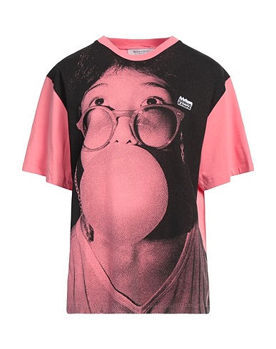 MAISON KITSUNÉ T-shirt Rosa 100% Cotone