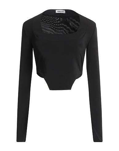 AMBUSH Bustier Black 75% Acetate, 20% Polyamide, 5% Elastane