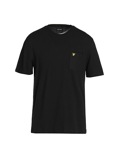 LYLE & SCOTT T-shirt Black 100% Cotton